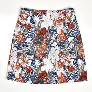 Margaret M MILL Floral Printed Skirt S